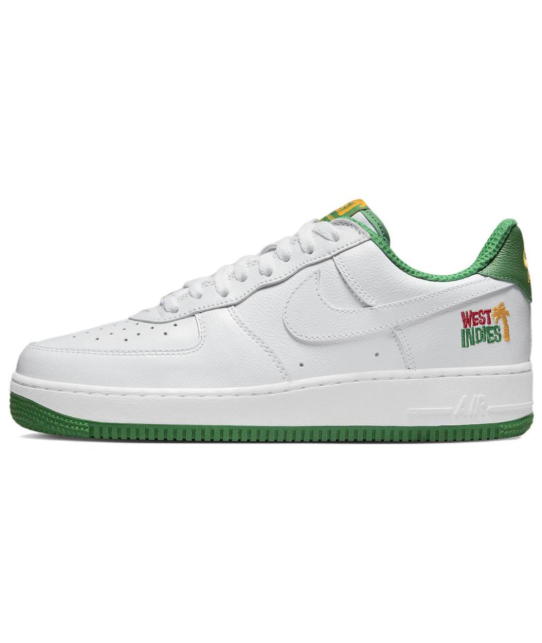 NIKE Белые кожаные кроссовки, фото 3