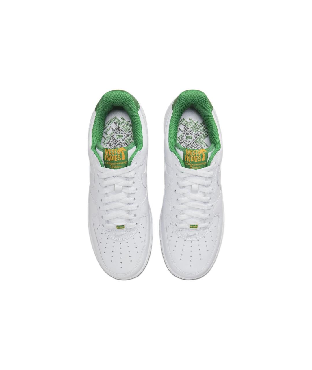 NIKE Белые кожаные кроссовки, фото 5