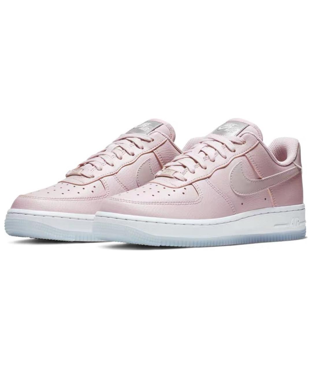 NIKE Розовые кожаные кроссовки, фото 2