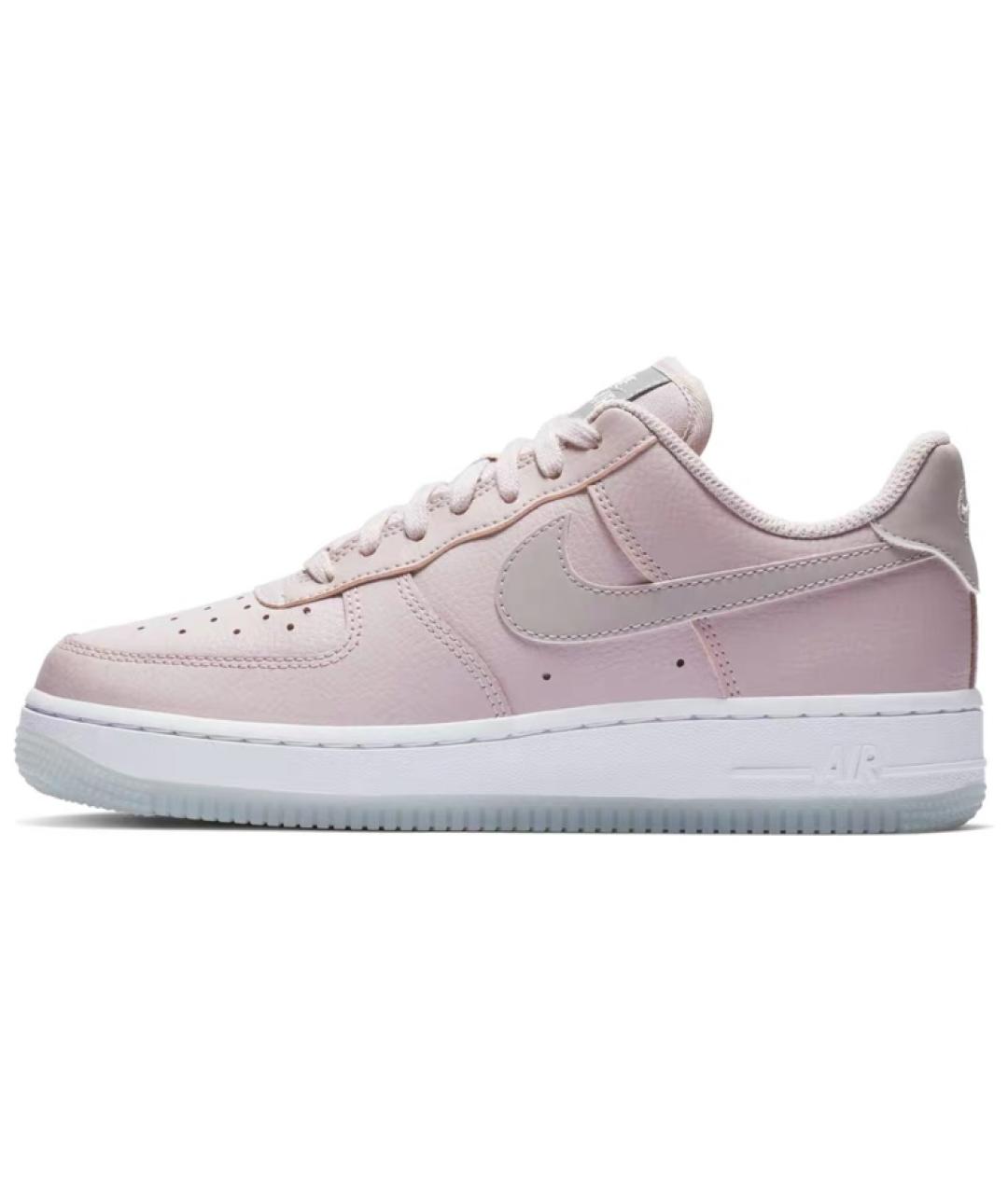 NIKE Розовые кожаные кроссовки, фото 5