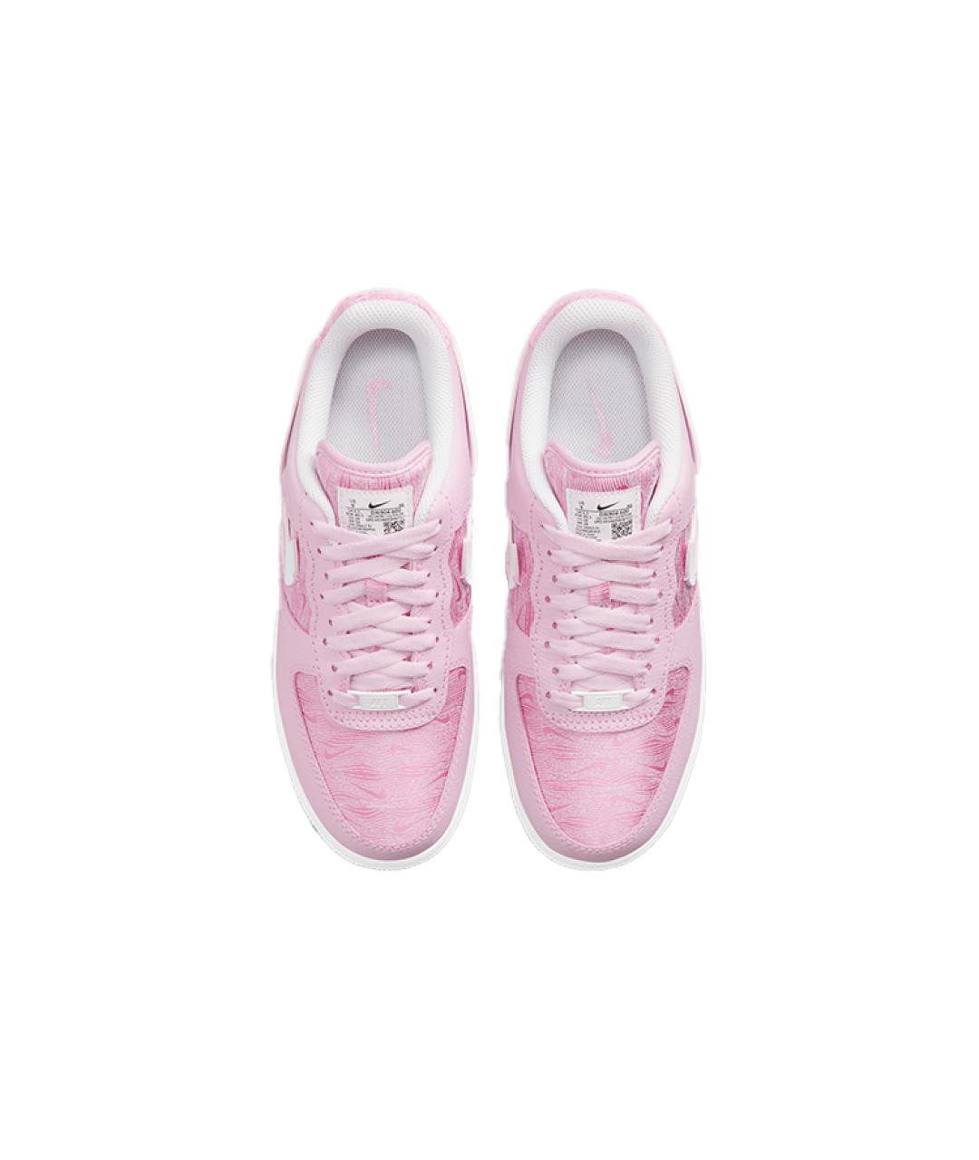 NIKE Розовые кожаные кроссовки, фото 5