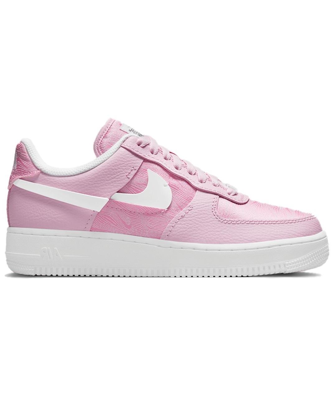 NIKE Розовые кожаные кроссовки, фото 1