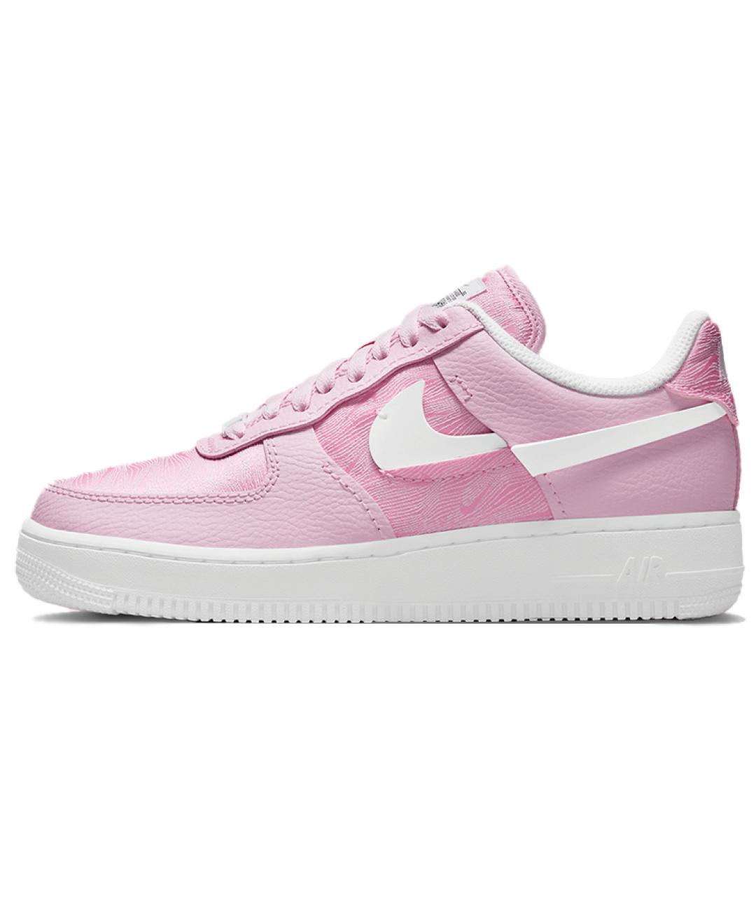 NIKE Розовые кожаные кроссовки, фото 3