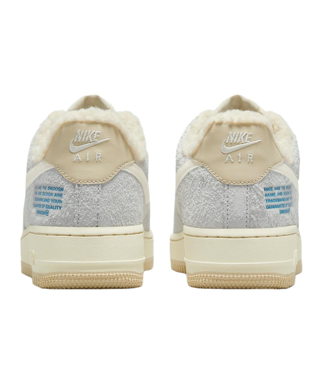 NIKE Бежевые замшевые кроссовки, фото 6