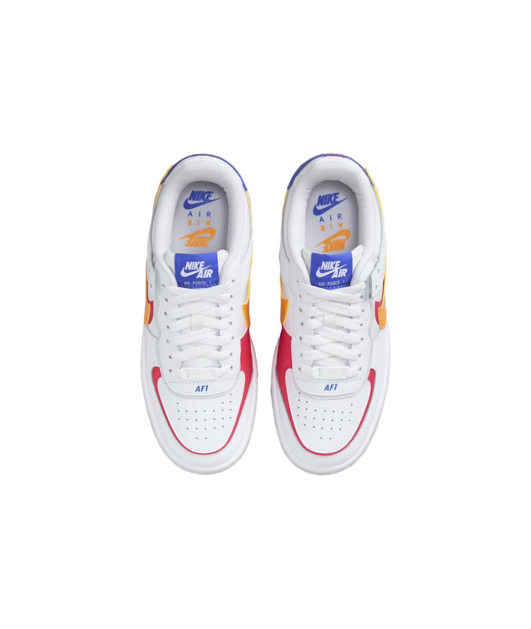 NIKE Белые кожаные кроссовки, фото 5