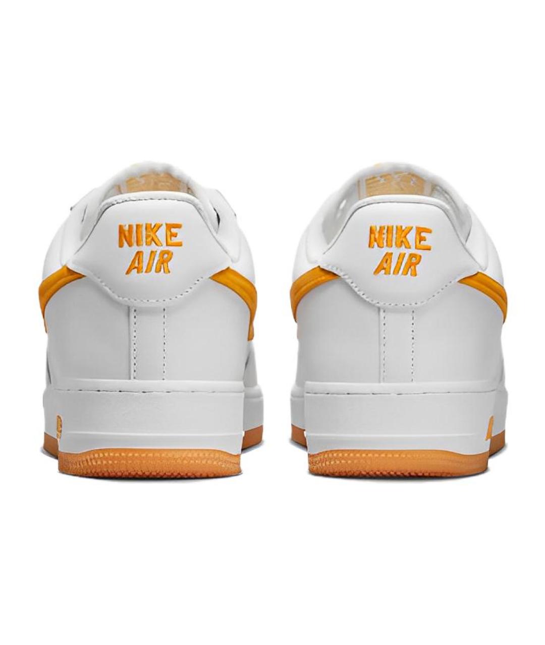 NIKE Белые кожаные кроссовки, фото 6