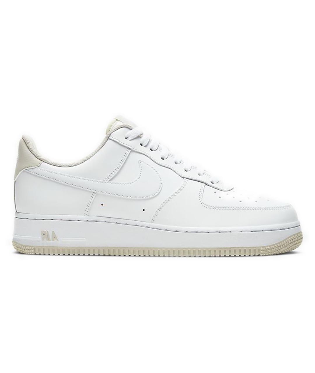 NIKE Белые кожаные низкие кроссовки / кеды, фото 1
