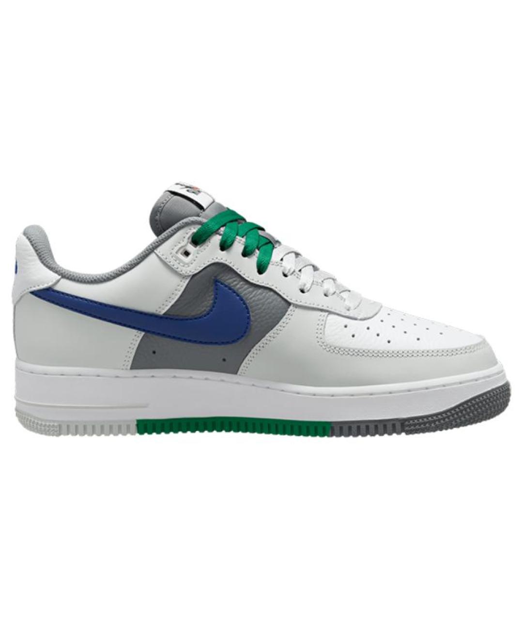 NIKE Белые кожаные низкие кроссовки / кеды, фото 3