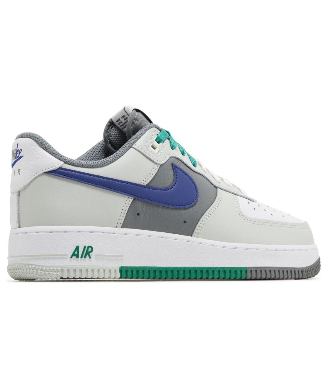 NIKE Белые кожаные низкие кроссовки / кеды, фото 4