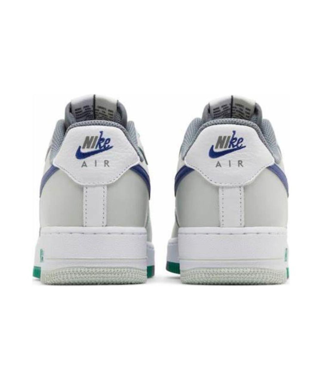 NIKE Белые кожаные низкие кроссовки / кеды, фото 6