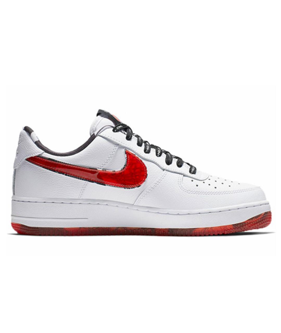NIKE Белые кожаные кроссовки, фото 8