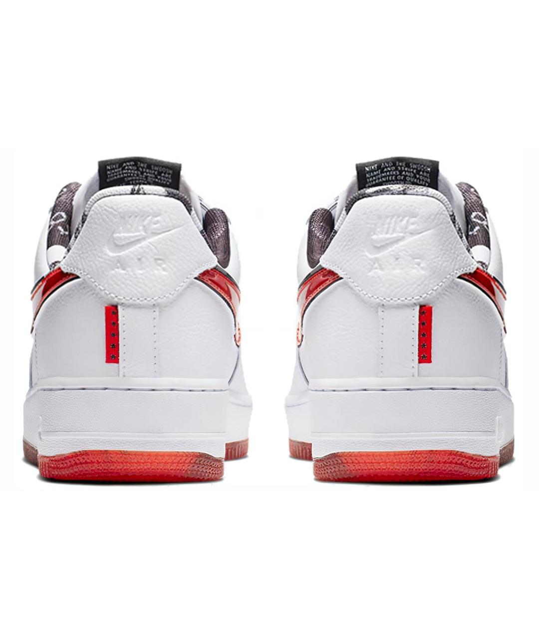 NIKE Белые кожаные кроссовки, фото 4