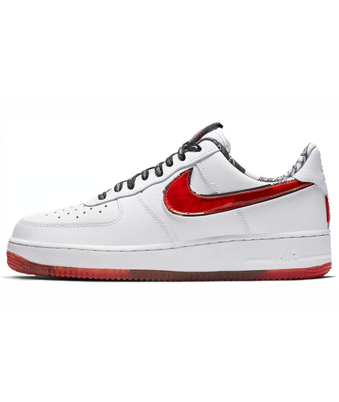 NIKE Белые кожаные кроссовки, фото 2