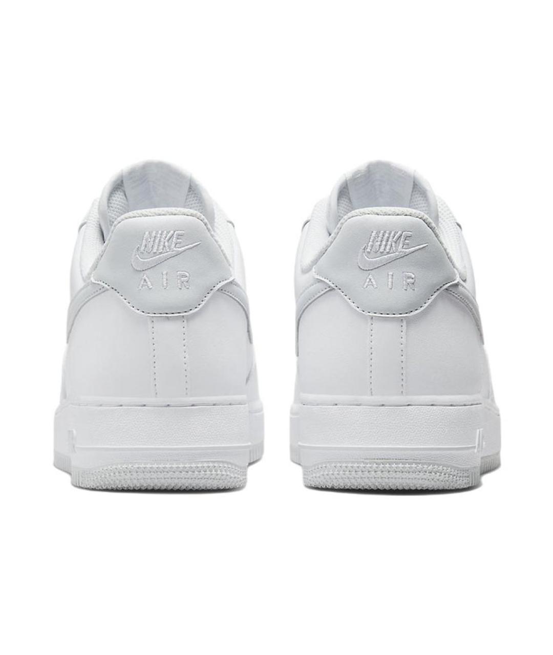 NIKE Белые кожаные низкие кроссовки / кеды, фото 6