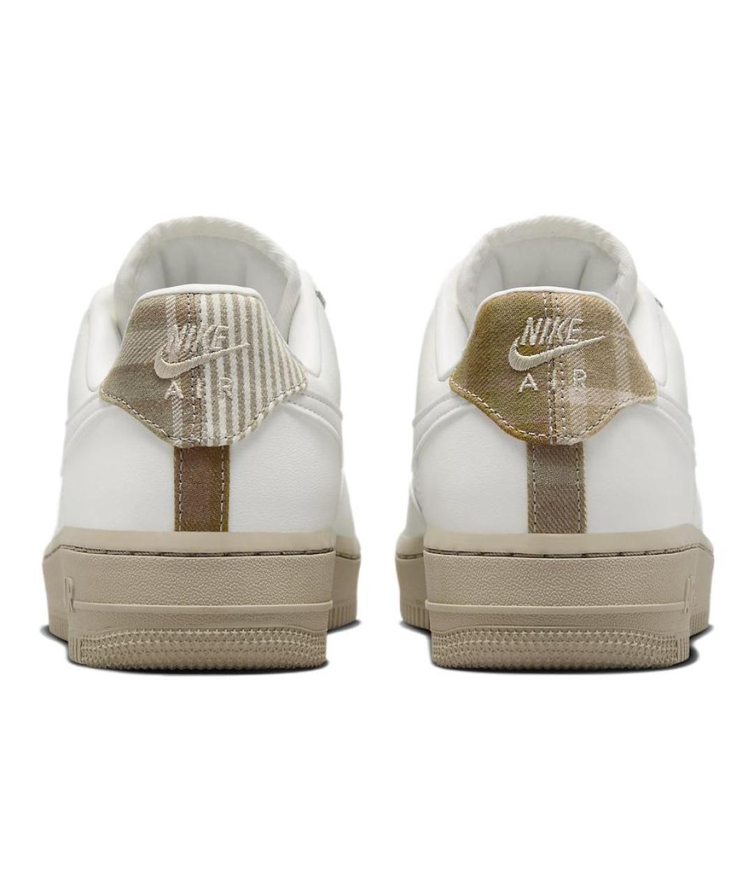 NIKE Белые кожаные кроссовки, фото 6