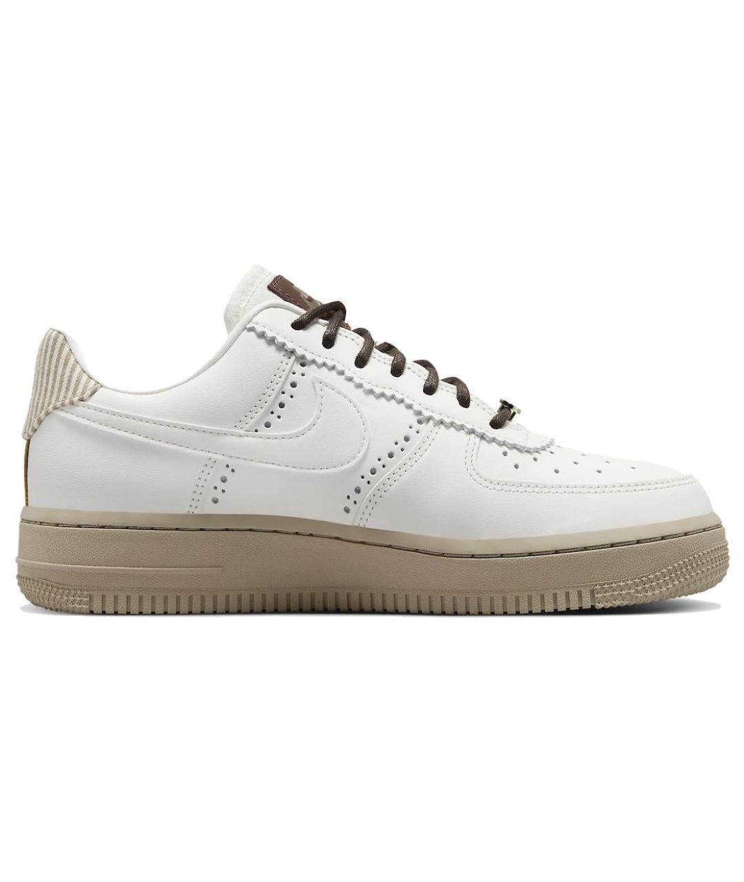 NIKE Белые кожаные кроссовки, фото 2