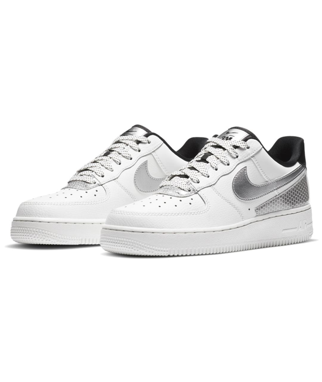 NIKE Белые кожаные кроссовки, фото 4