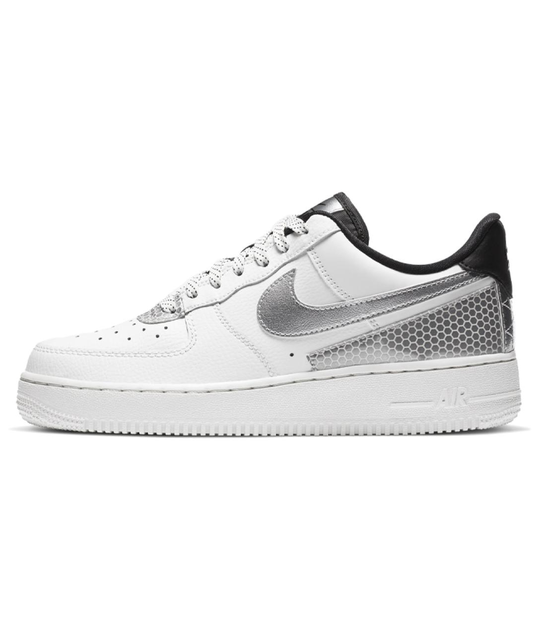 NIKE Белые кожаные кроссовки, фото 3