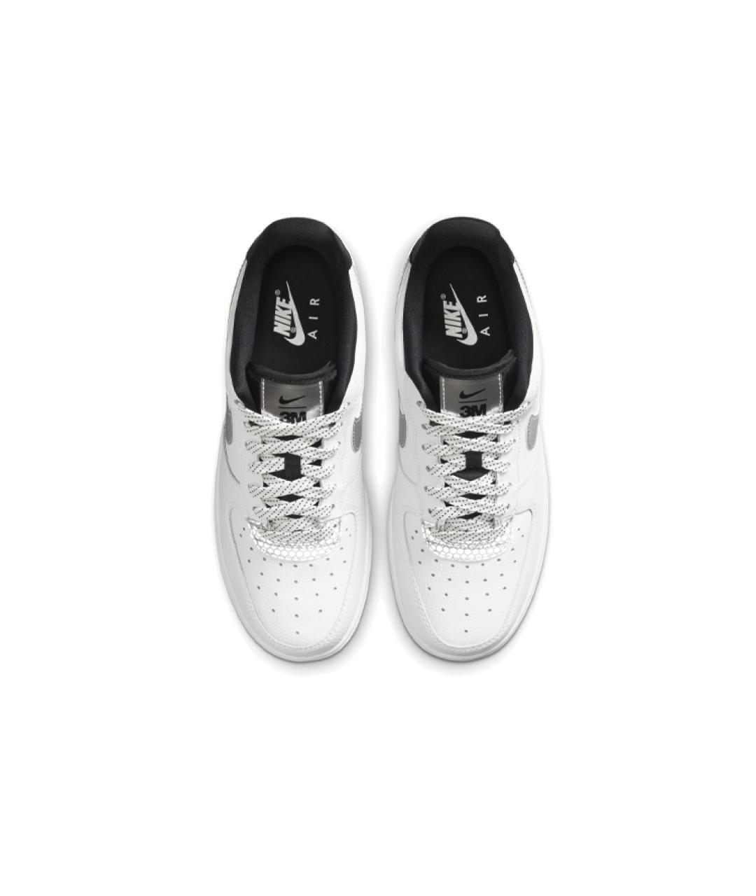 NIKE Белые кожаные кроссовки, фото 5