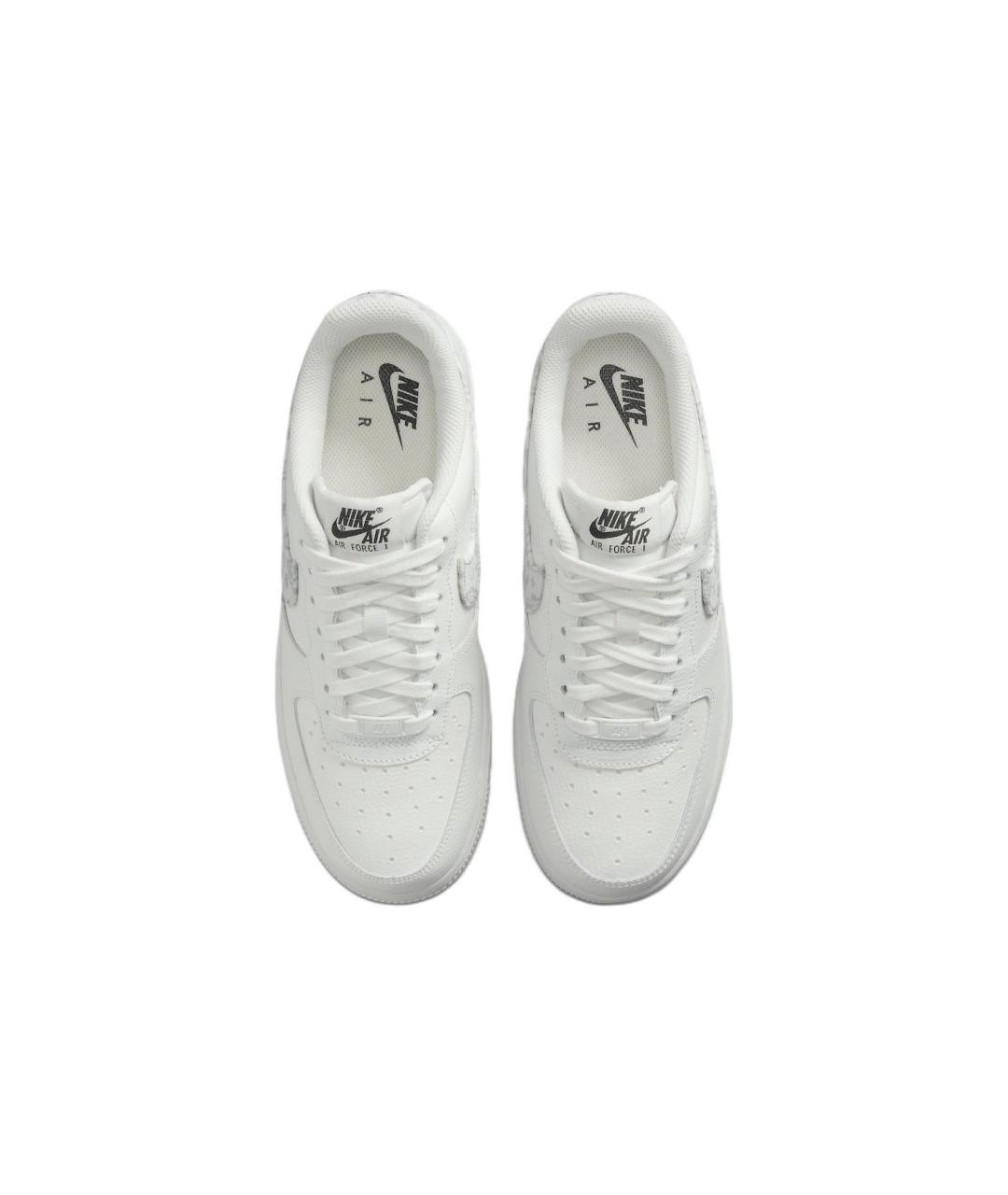 NIKE Белые кожаные кроссовки, фото 5