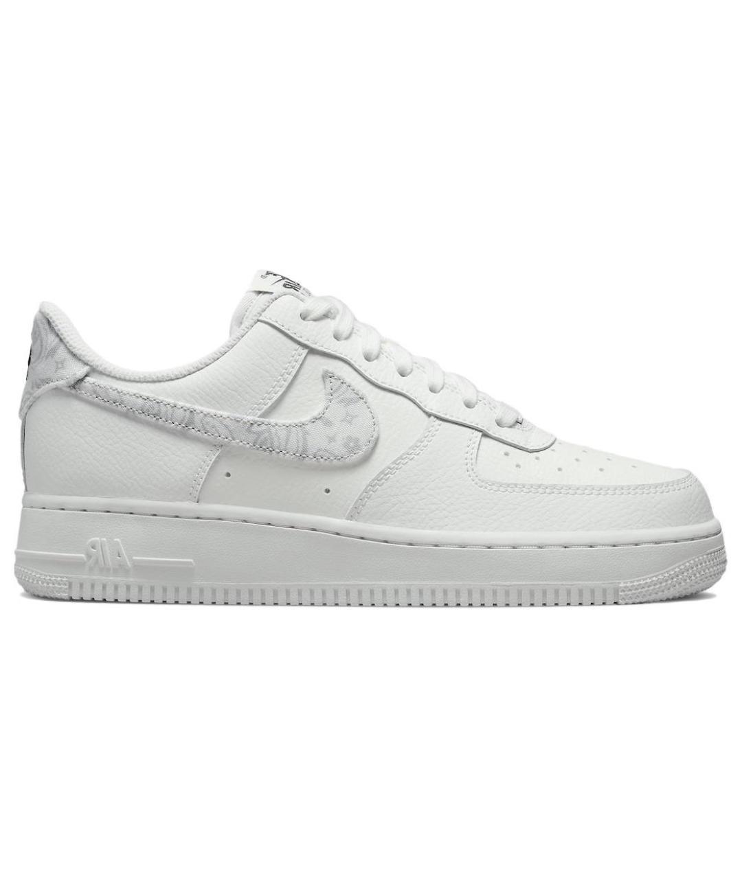 NIKE Белые кожаные кроссовки, фото 1