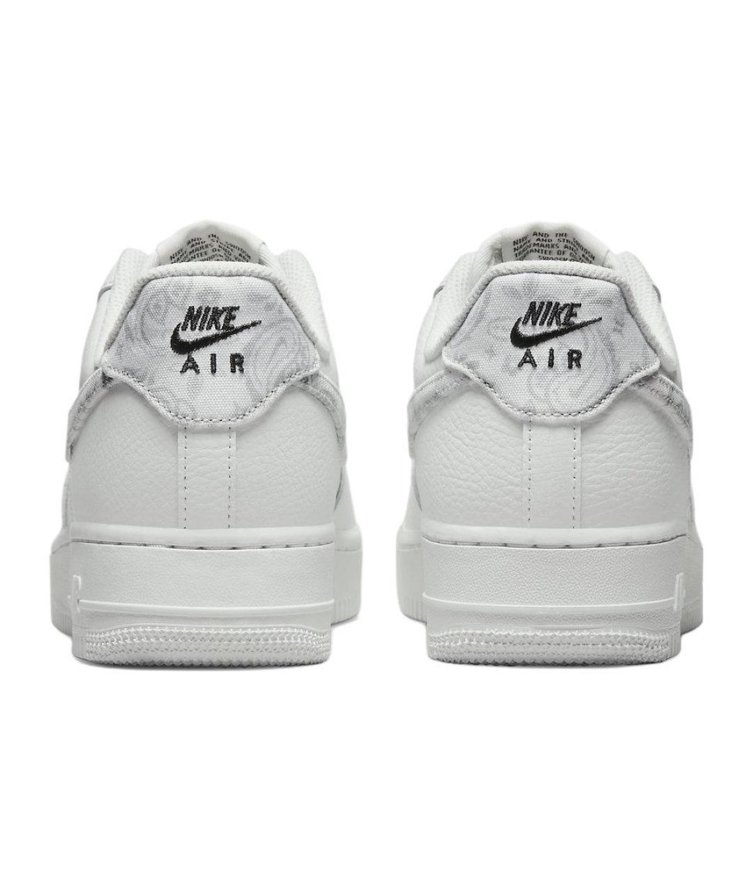 NIKE Белые кожаные кроссовки, фото 6