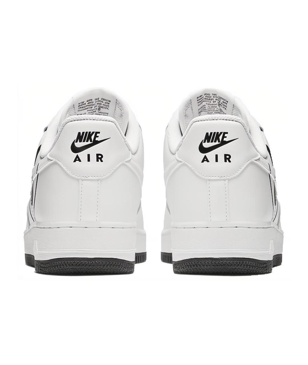 NIKE Белые кожаные кроссовки, фото 5