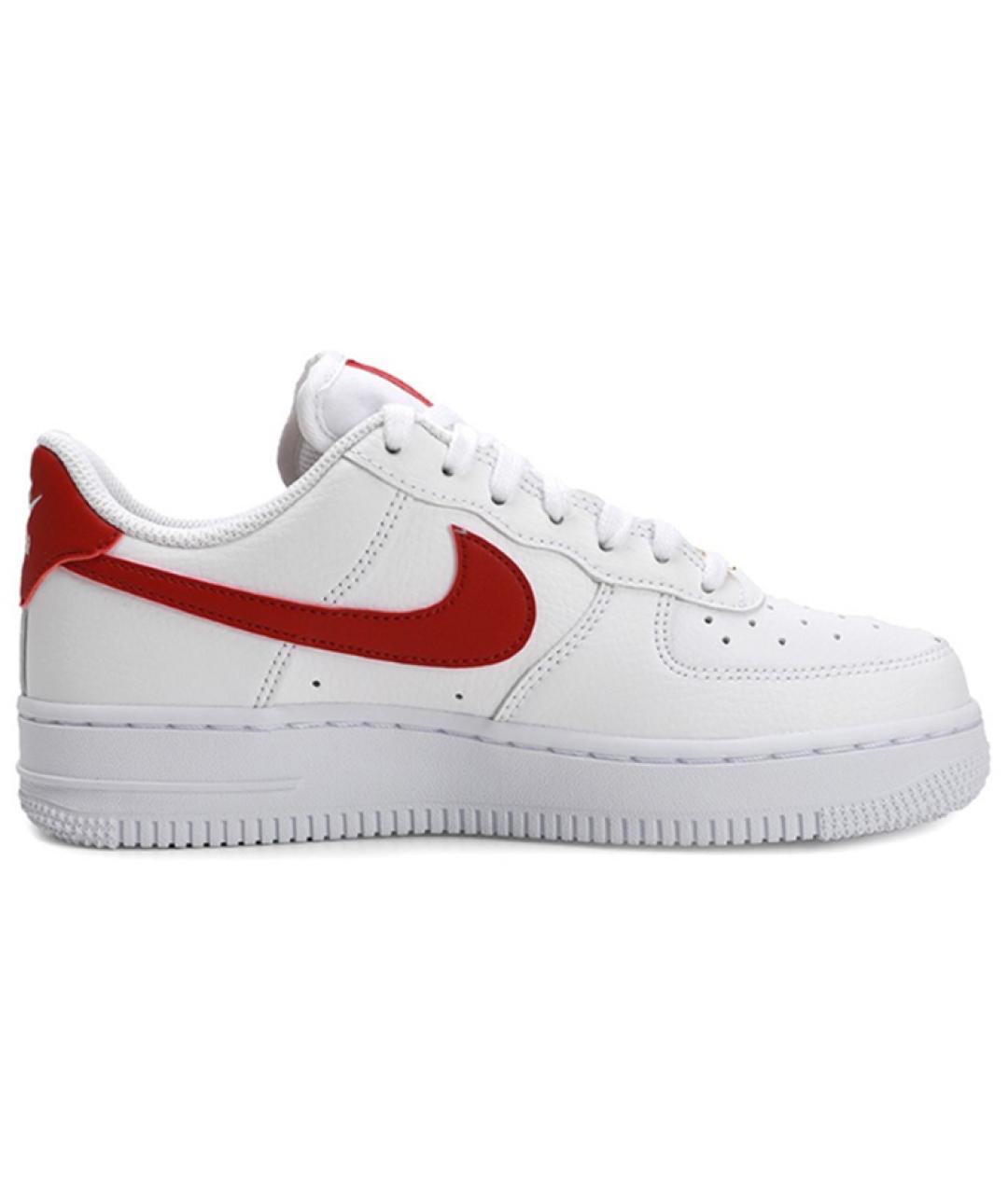 NIKE Белые кожаные кроссовки, фото 2