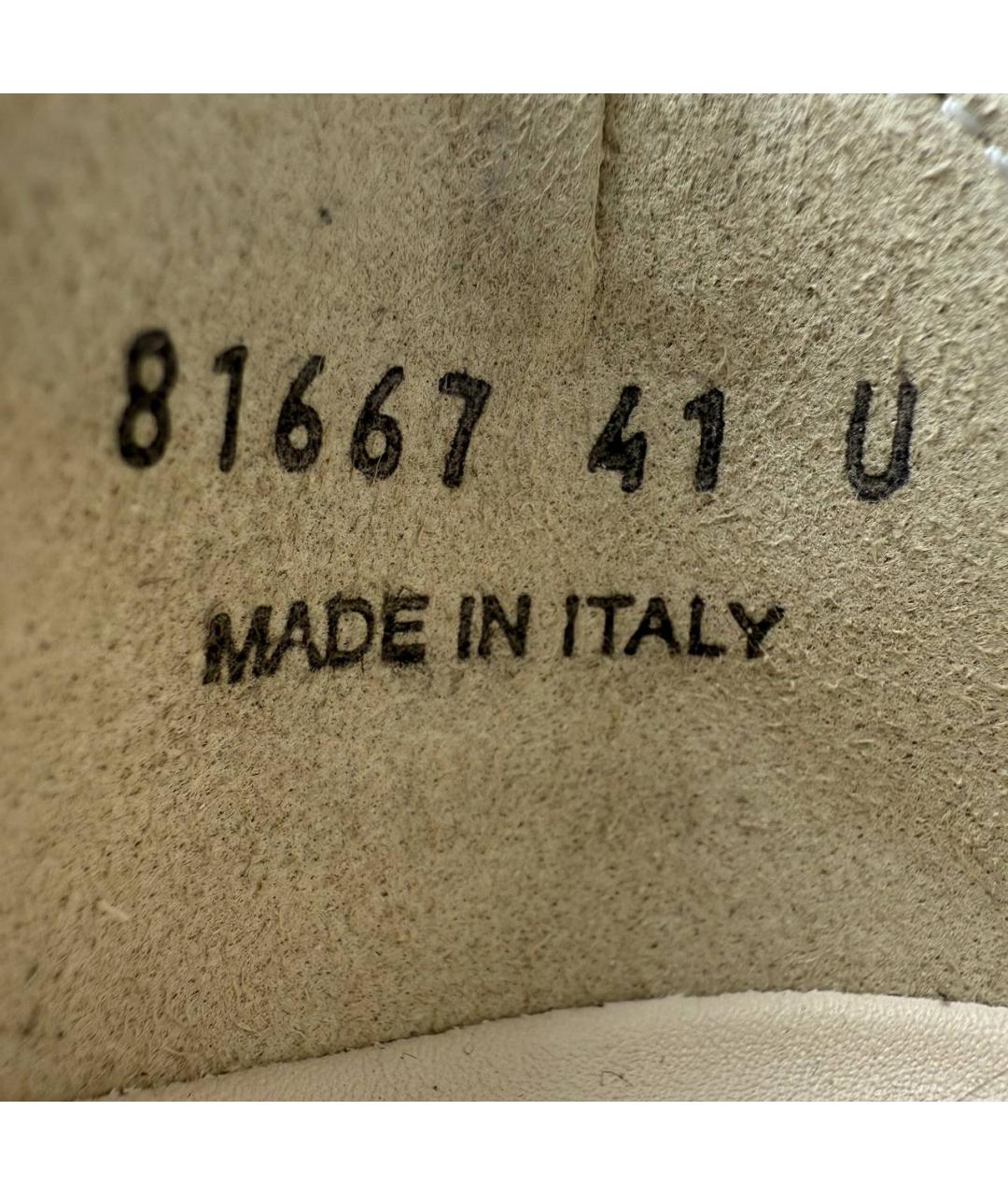 RICK OWENS DRKSHDW Белые низкие кроссовки / кеды, фото 9