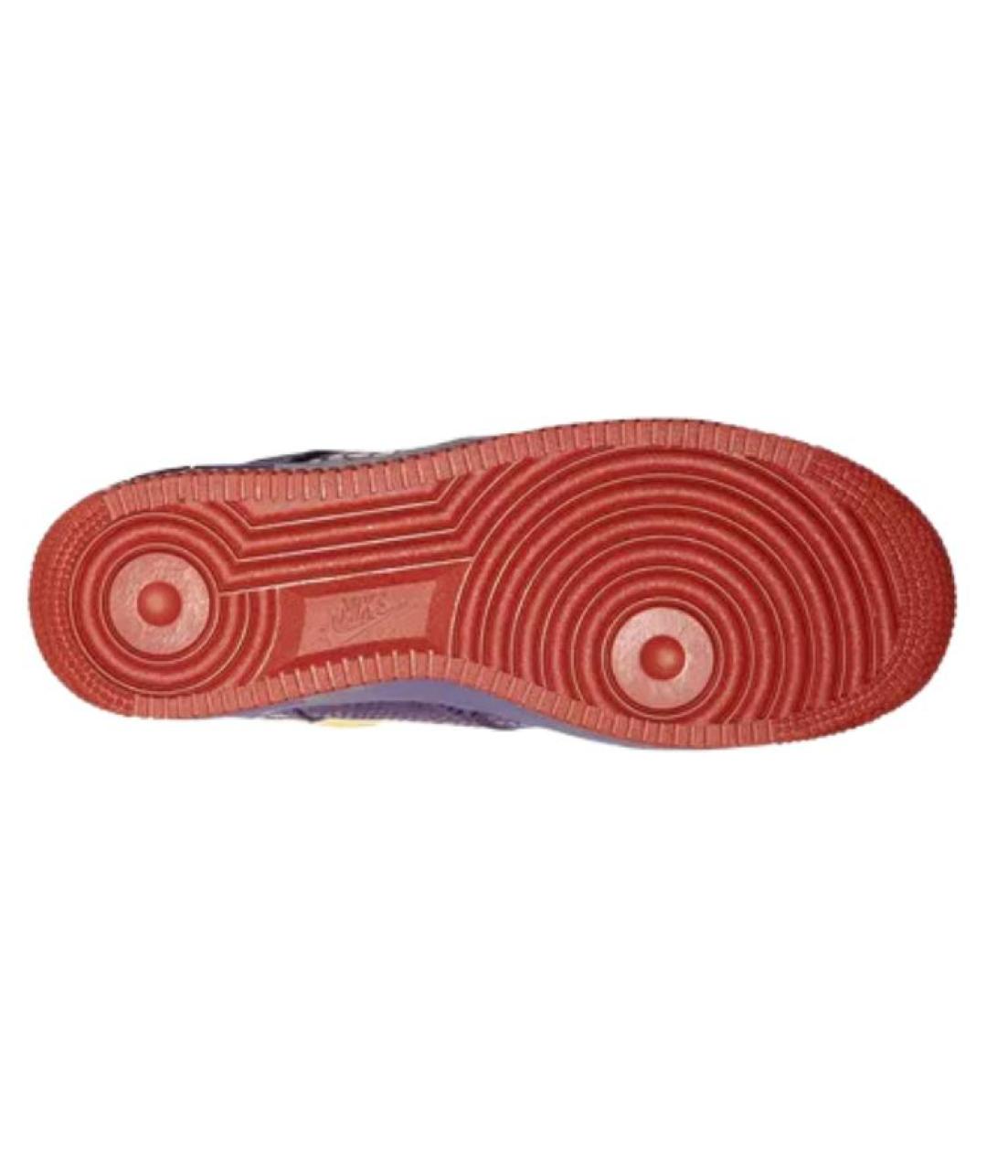 NIKE Фиолетовые низкие кроссовки / кеды, фото 5