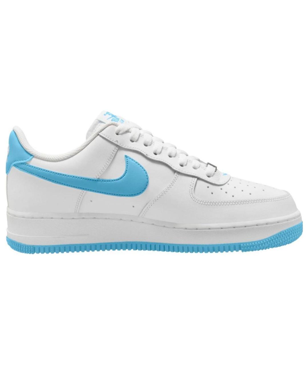 NIKE Белые кожаные низкие кроссовки / кеды, фото 3