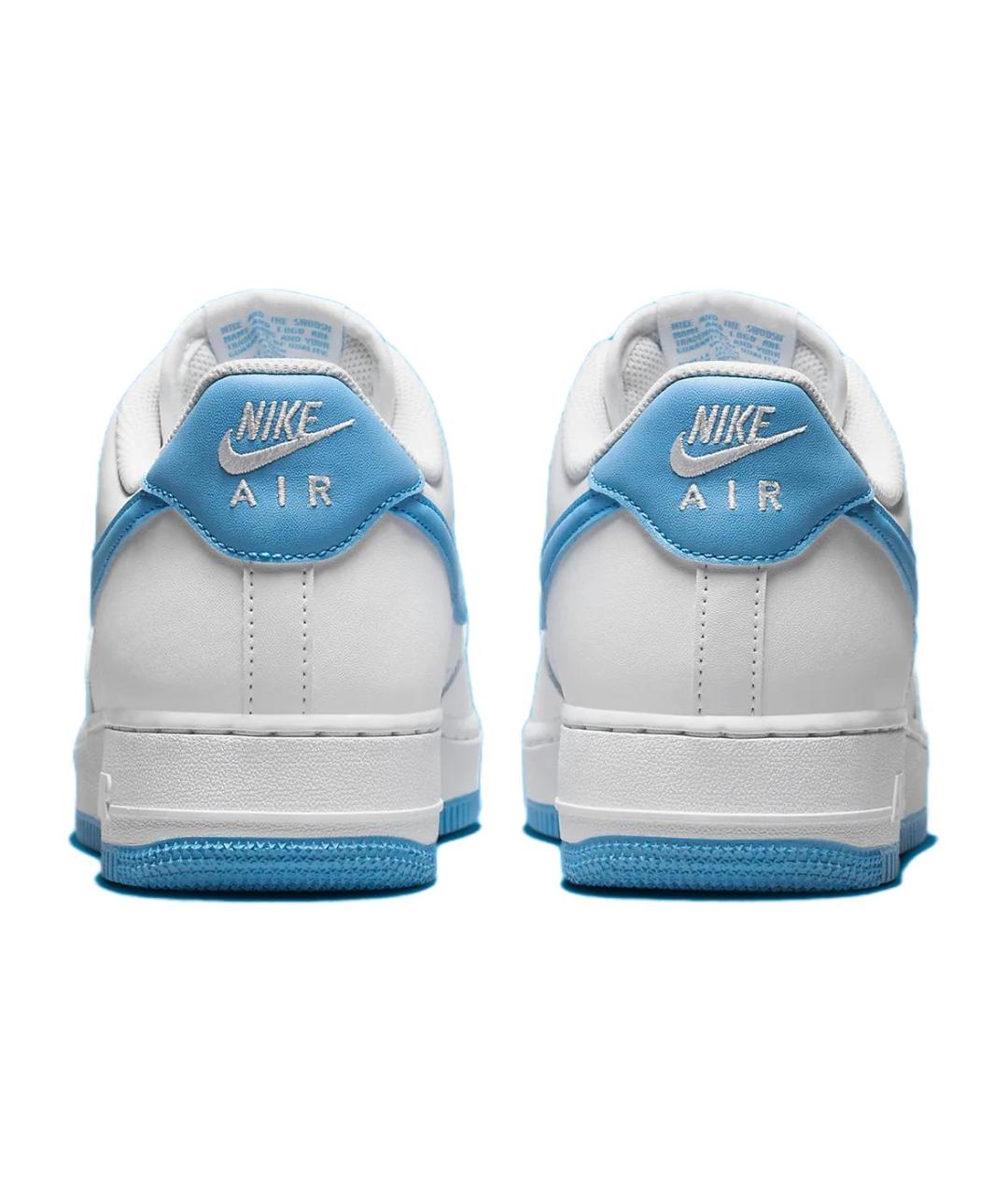 NIKE Белые кожаные низкие кроссовки / кеды, фото 6
