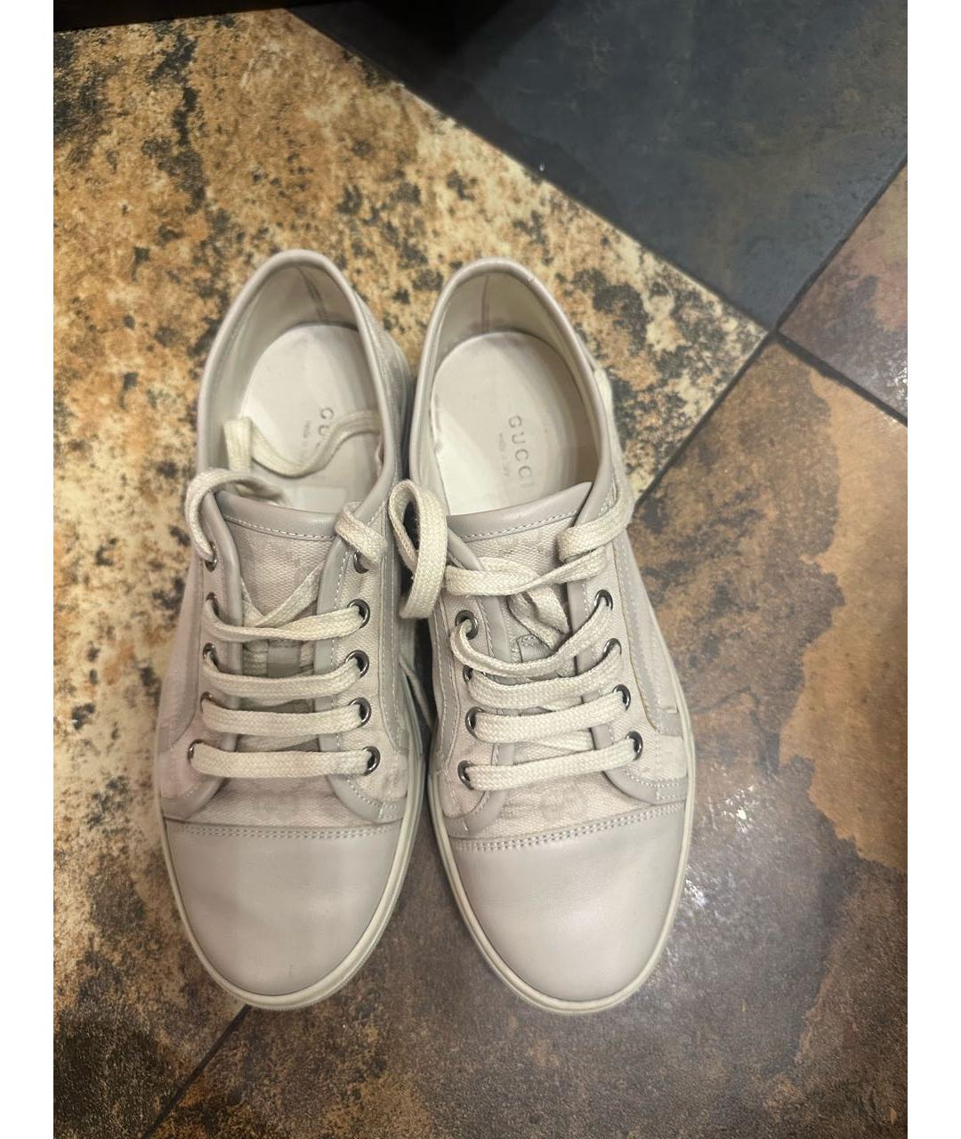 GUCCI Бежевые лоферы, фото 2