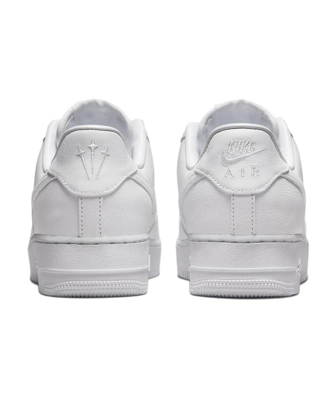 NIKE Белые кожаные кроссовки, фото 6