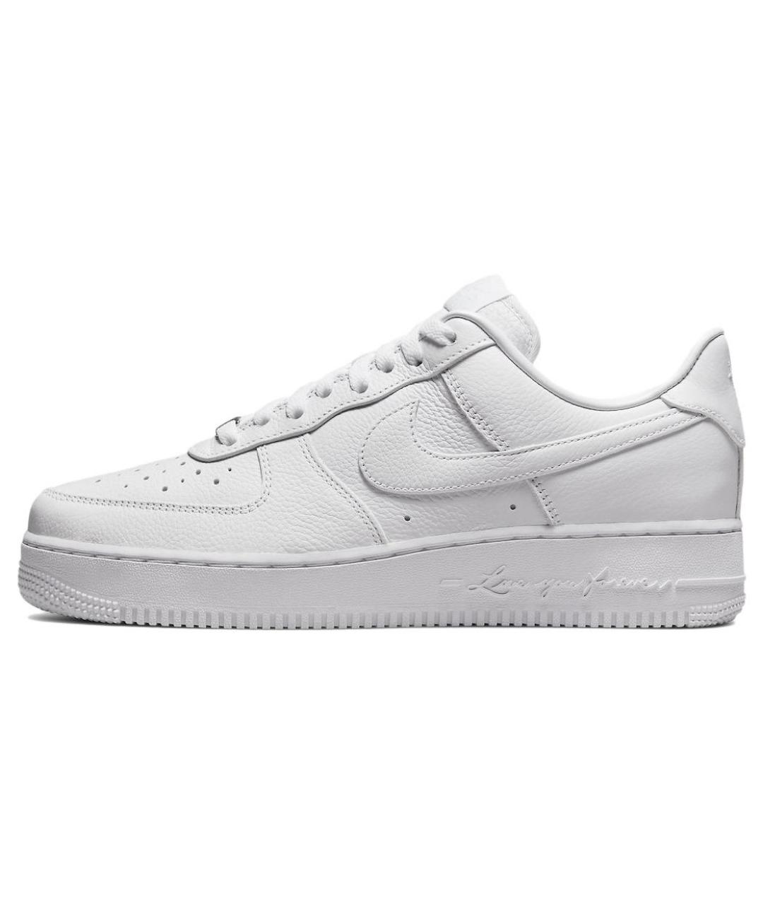NIKE Белые кожаные кроссовки, фото 3