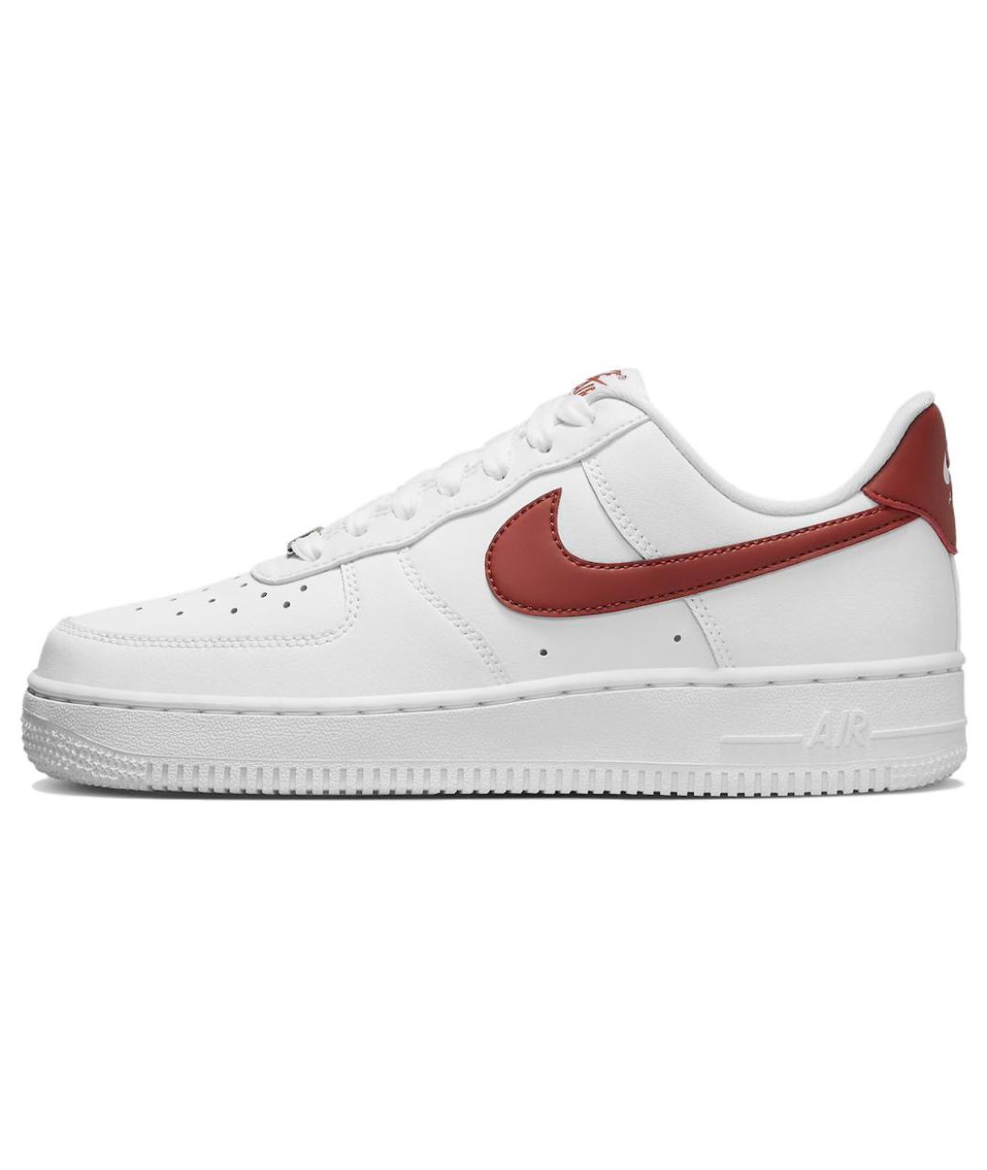 NIKE Белые кожаные кроссовки, фото 3