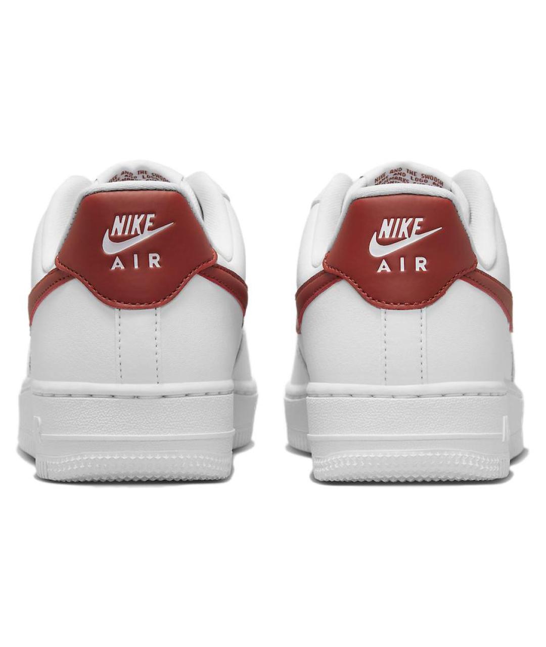 NIKE Белые кожаные кроссовки, фото 6