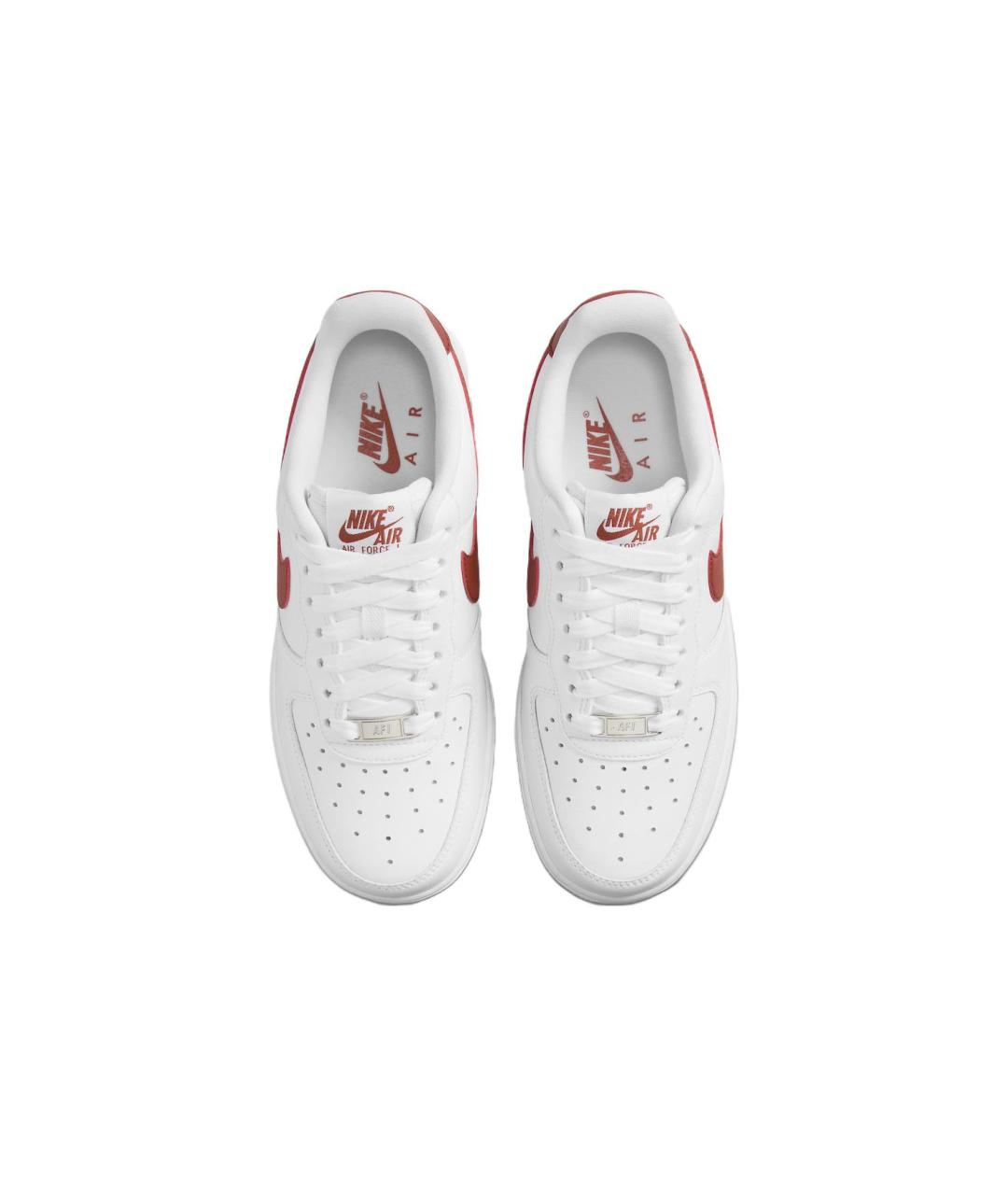NIKE Белые кожаные кроссовки, фото 5