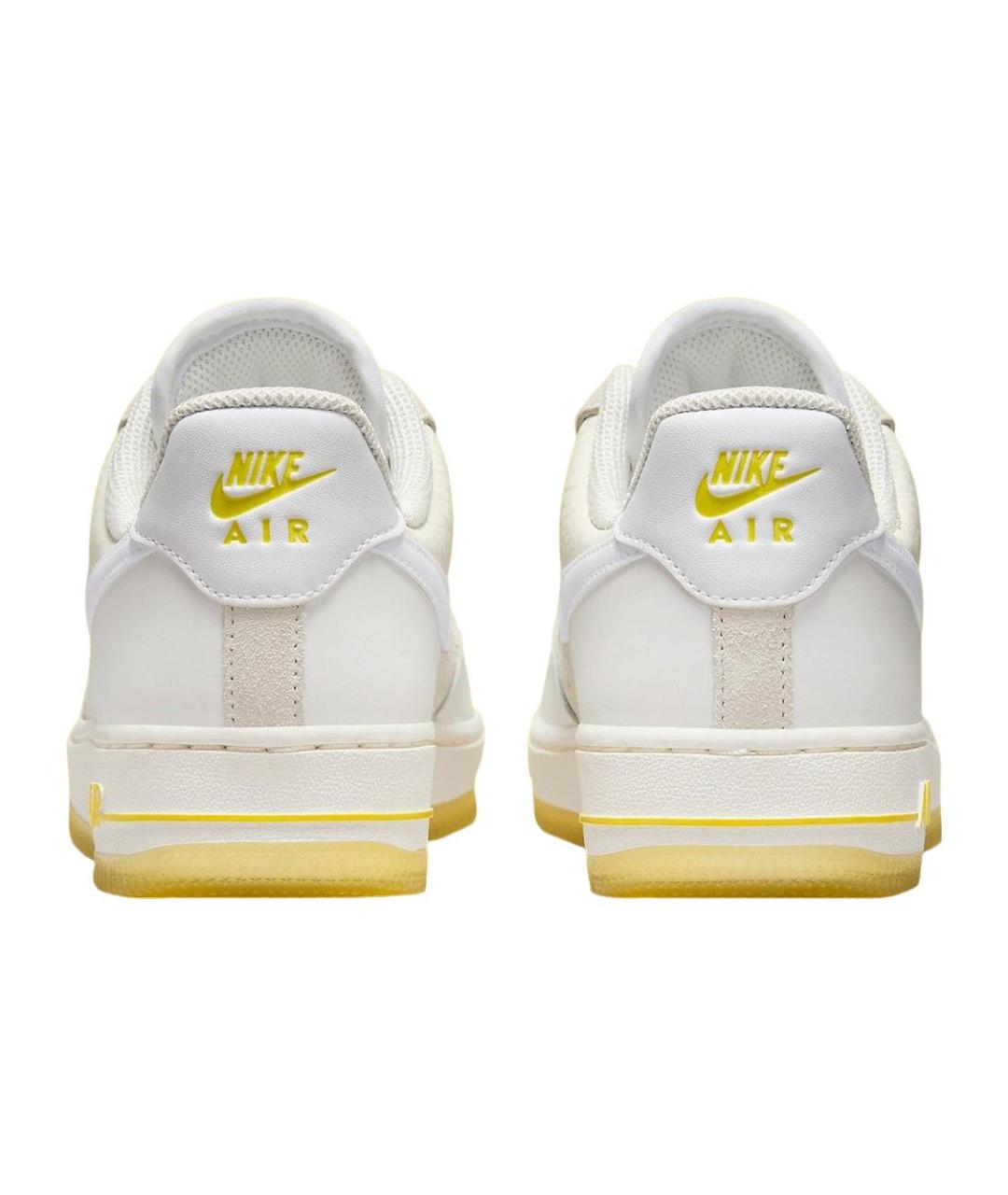 NIKE Бежевые кожаные кроссовки, фото 6
