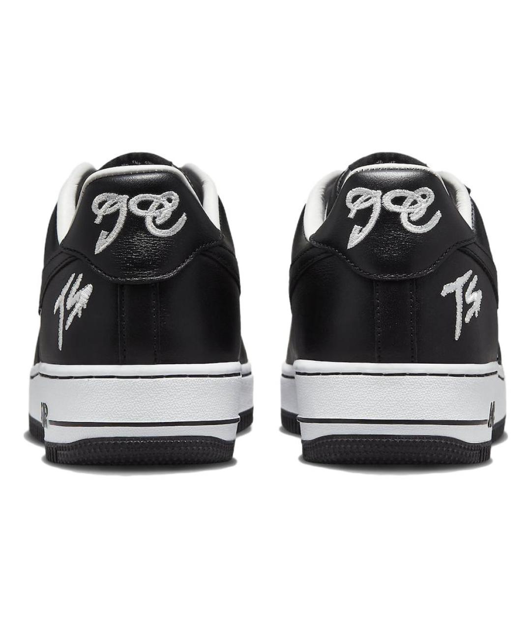 NIKE Черные кожаные кроссовки, фото 6