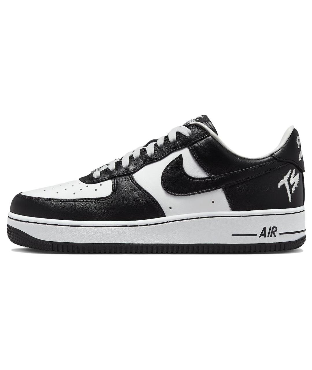 NIKE Черные кожаные кроссовки, фото 3