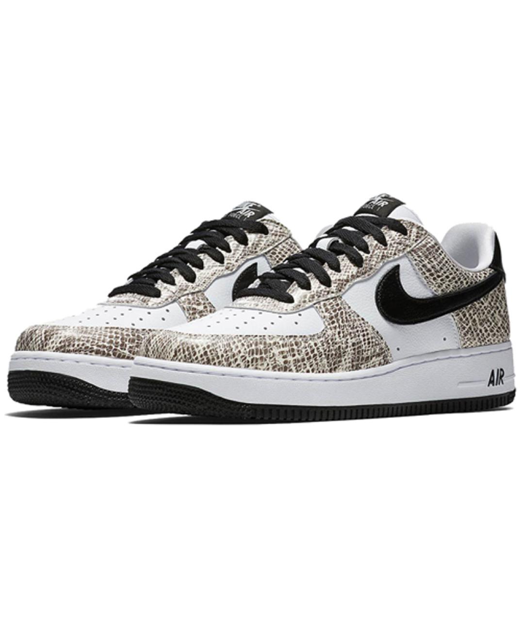 NIKE Белые кожаные кроссовки, фото 2