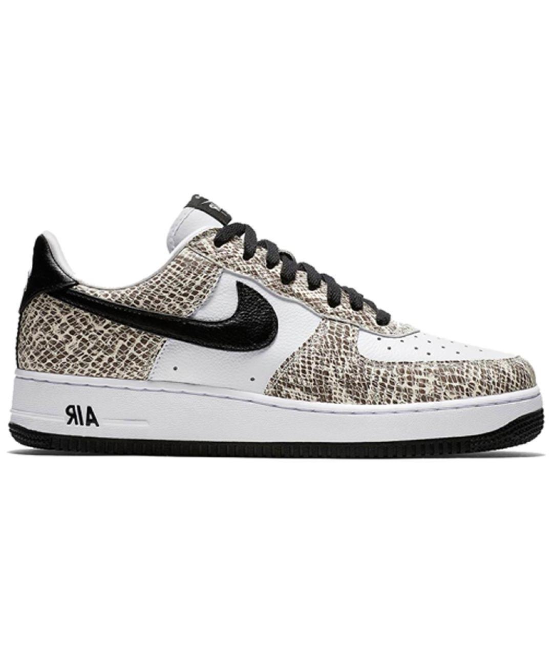 NIKE Белые кожаные кроссовки, фото 1