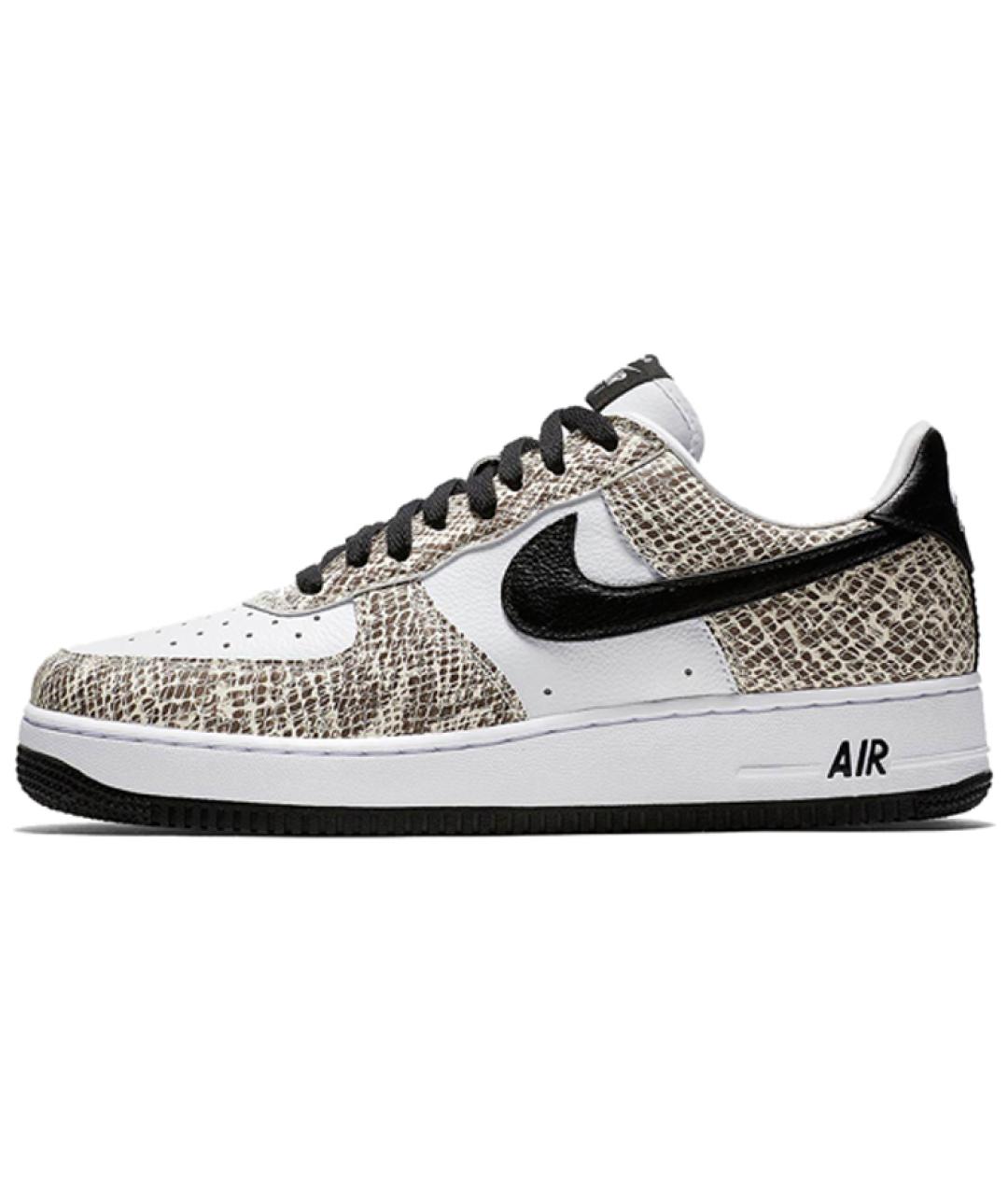 NIKE Белые кожаные кроссовки, фото 5
