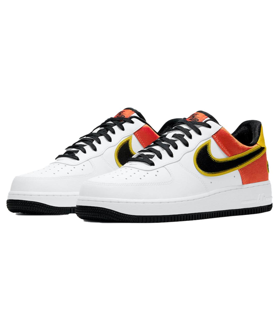 NIKE Белые кожаные кроссовки, фото 4