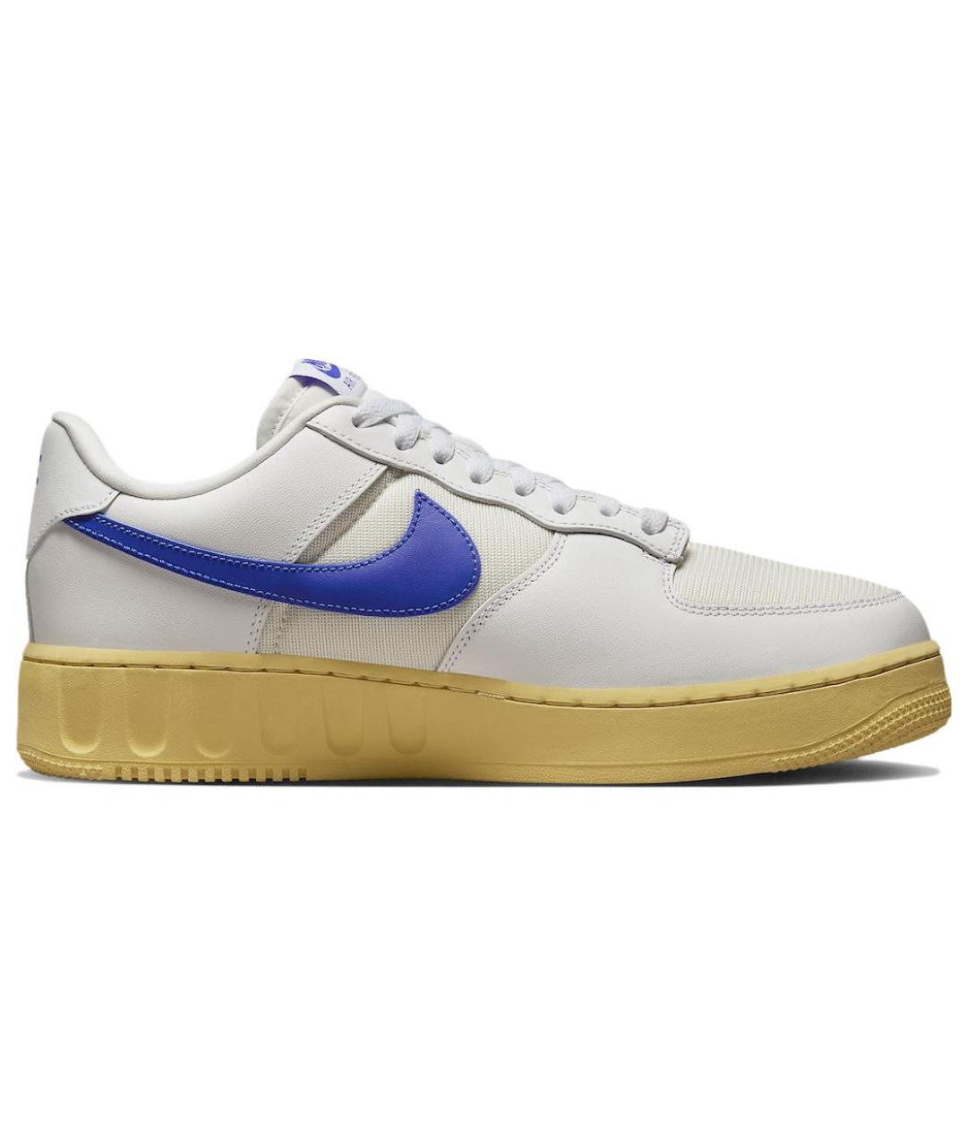 NIKE Белые кожаные низкие кроссовки / кеды, фото 3