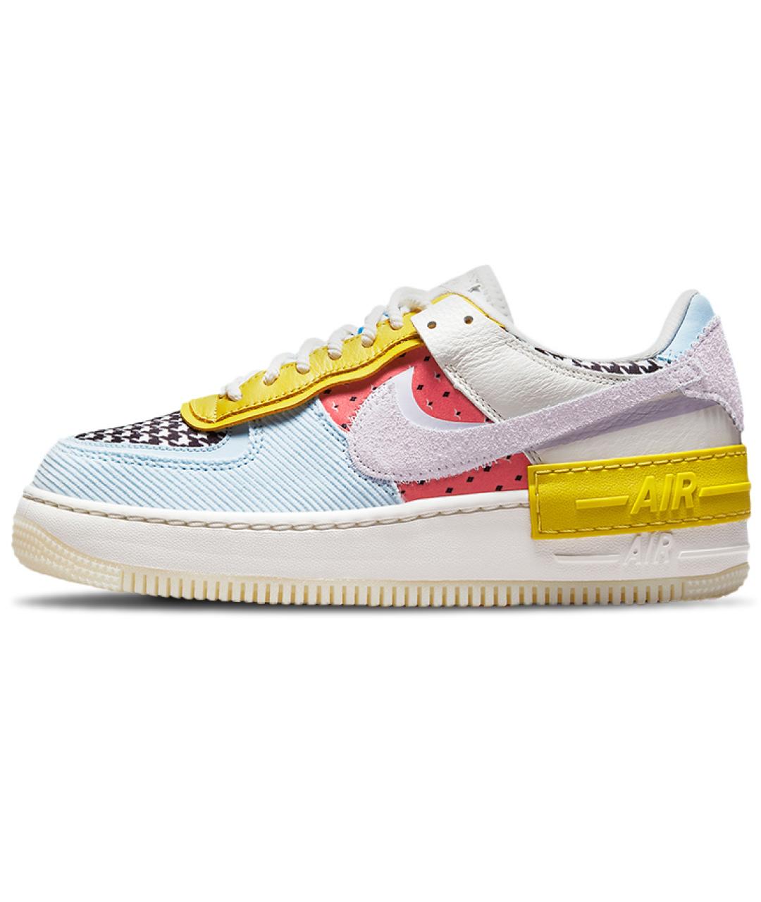 NIKE Белые кожаные кроссовки, фото 3