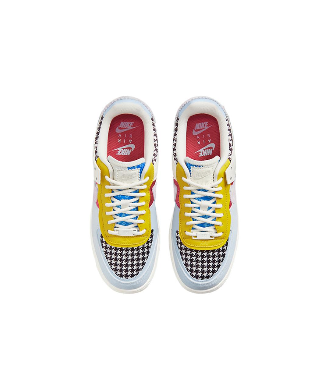 NIKE Белые кожаные кроссовки, фото 5