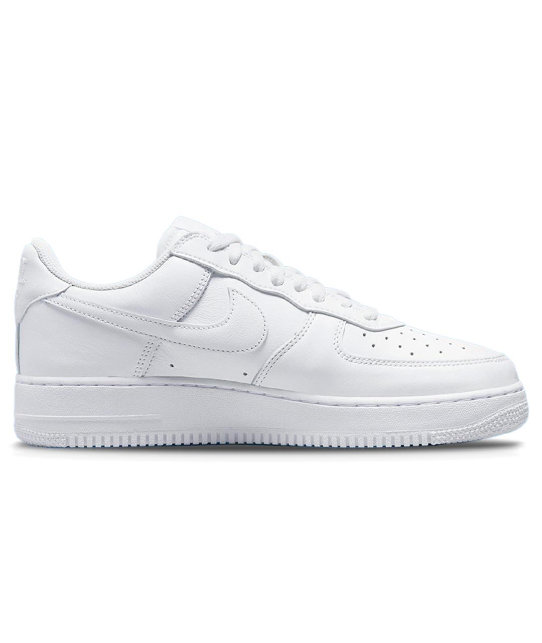 NIKE Белые кожаные кроссовки, фото 3