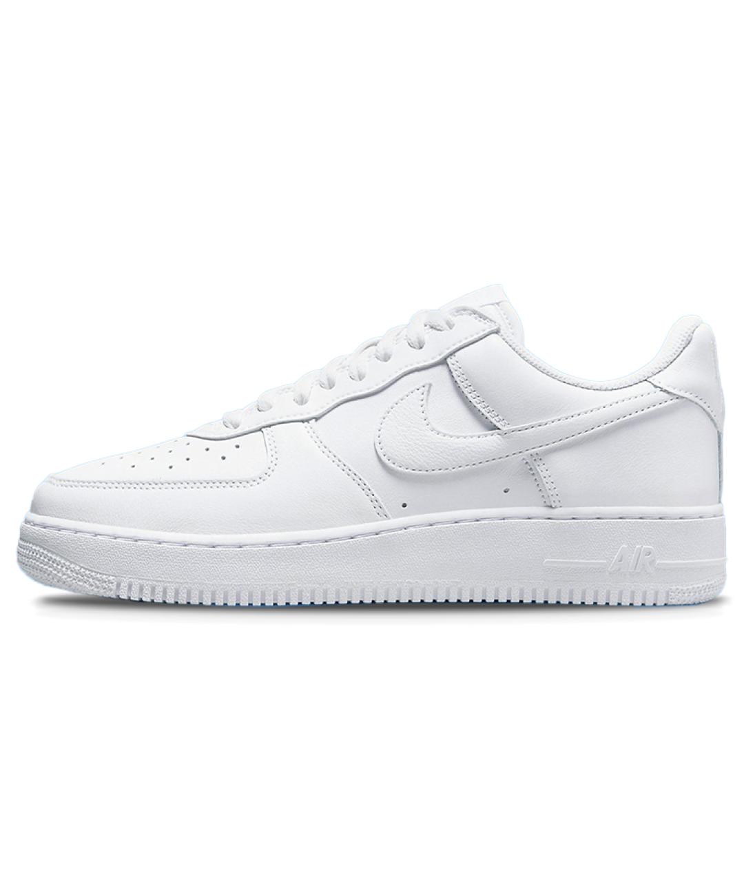 NIKE Белые кожаные кроссовки, фото 2